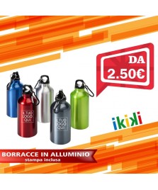 borraccia in alluminio 400 ML