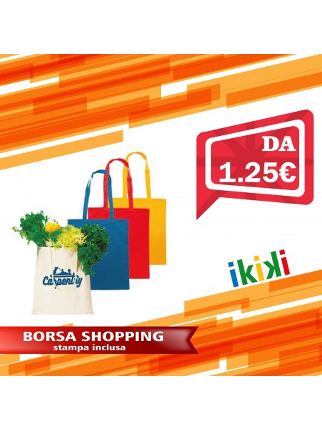 BORSA SHOPPING IN COTONE 38X42