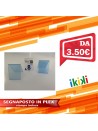 SEGNATAVOLO SEGNAPOSTO IN PLEX TRASPARENTE PERSONALIZZABILE