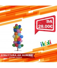 Struttura ad albero per palloncini gonfiabili