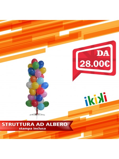 Struttura ad albero per palloncini gonfiabili