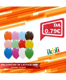 PALLONCINI GIGANTI IN LATTICE 180