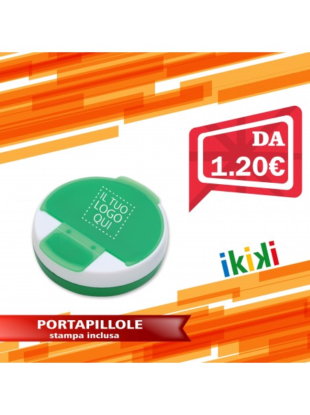 PORTAPILLOLE 4 POSTI DISPENCER