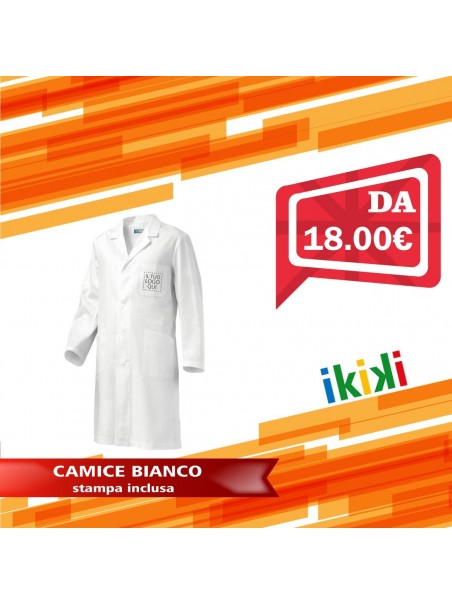 CAMICE BIANCO DA LAVORO