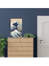 La grande onda - Quadro su Tela - Verticale