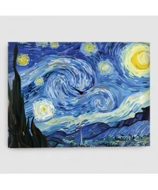Notte Stellata - Quadro su Tela - Rettangolare