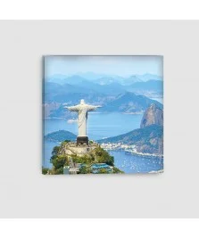 Cristo Redentore, Rio de Janeiro, Brasile - Quadro su Tela -