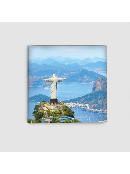 Cristo Redentore, Rio de Janeiro, Brasile - Quadro su Tela -