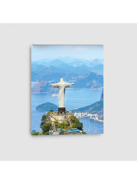 Cristo Redentore, Rio de Janeiro, Brasile - Quadro su Tela -