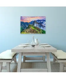 Machu Picchu, Cusco, Perù - Quadro su Tela - Rettangolare