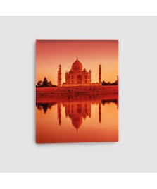 Taj Mahal, Agra, India - Quadro su Tela - Verticale