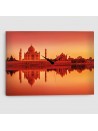 Taj Mahal, Agra, India - Quadro su Tela - Rettangolare