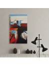 Persistenza della Memoria - Quadro su Tela - Verticale