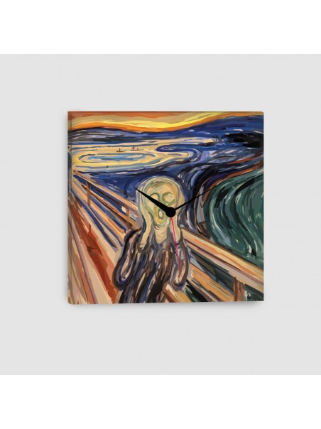 Urlo di Munch - Quadro su Tela - Quadrato