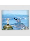 Cristo Redentore, Rio de Janeiro, Brasile - Quadro su Tela -