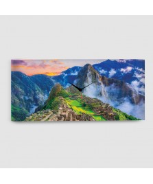 Machu Picchu, Cusco, Perù - Quadro su Tela - Rettangolare