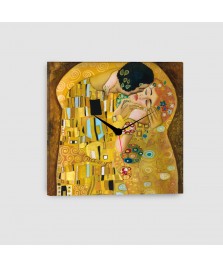 Bacio di Klimt - Quadro su Tela - Quadrato