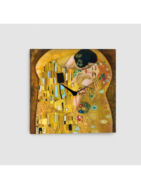 Bacio di Klimt - Quadro su Tela - Quadrato