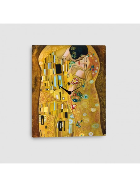 Bacio di Klimt - Quadro su Tela - Verticale