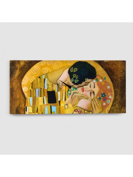 Bacio di Klimt - Quadro su Tela - Rettangolare