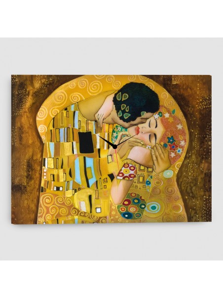 Bacio di Klimt - Quadro su Tela - Rettangolare