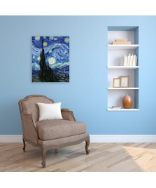 Notte Stellata - Quadro su Tela - Verticale