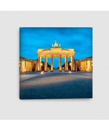 Berlino, Porta di Brandeburgo - Quadro su tela - Quadrato