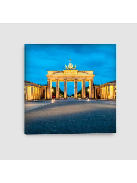 Berlino, Porta di Brandeburgo - Quadro su tela - Quadrato
