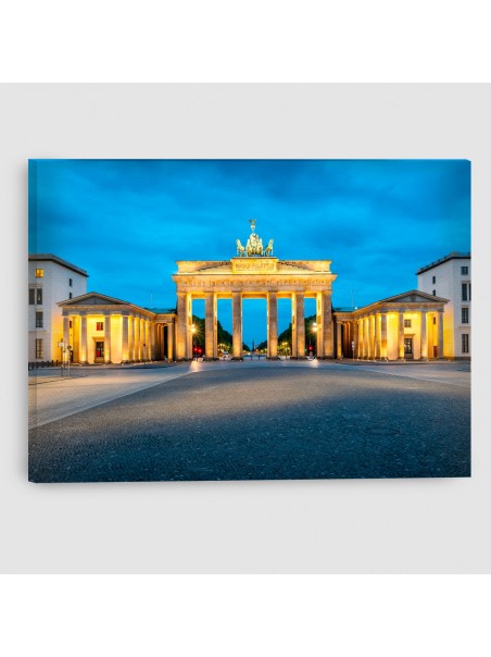 Berlino, Porta di Brandeburgo - Quadro su tela - Rettangolare