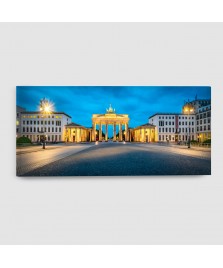 Berlino, Porta di Brandeburgo - Quadro su tela - Rettangolare