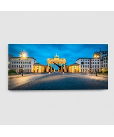 Berlino, Porta di Brandeburgo - Quadro su tela - Rettangolare