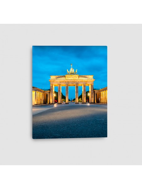 Berlino, Porta di Brandeburgo - Quadro su tela - Verticale