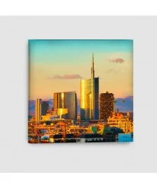 Milano - Quadro su tela - Quadrato