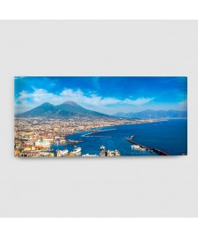 Napoli, Vesuvio - Quadro su tela - Rettangolare