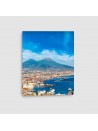 Napoli, Vesuvio - Quadro su tela - Verticale