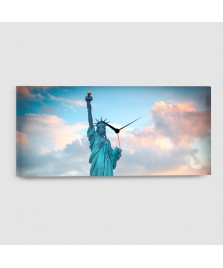 New York, Statua della Libertà - Quadro su tela - Rettangolare