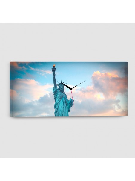 New York, Statua della Libertà - Quadro su tela - Rettangolare