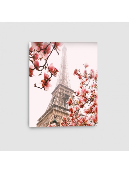 Parigi, Torre Eiffel - Quadro su tela - Verticale