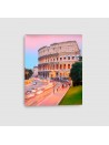 Roma, Colosseo - Quadro su tela - Verticale