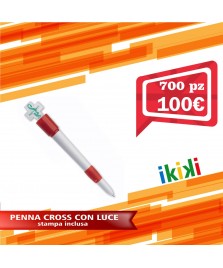 PENNA CROSS CON LUCE PER FARMACIA