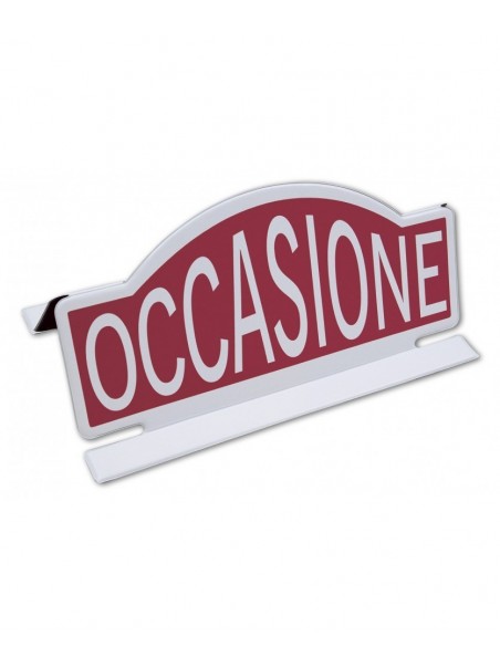 CARTELLO MAGNETICO SAGOMATO MONO 46X21 CM PERSONALIZZATO