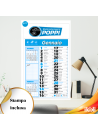 copy of CALENDARIO OLANDESE SILHOUETTE 2025