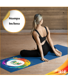Asciugamano in spugna da palestra, 50x100 cm, completamente personalizzabile