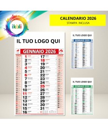 Calendari Olandesi Personalizzati 2026 – Stock 100 pezzi