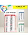 Calendari Olandesi Personalizzati 2026 – Stock 100 pezzi