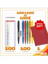 100 Calendari Silouette + 100 penne + 1 agenda omaggio
