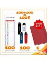 100 Calendari silouette + 100 Accendini + 1 agenda
