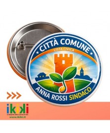 Spille personalizzate in metallo con ago | Ikiki